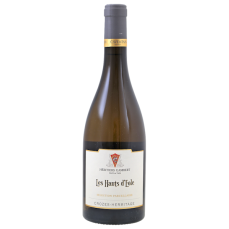 Cave de Tain, Crozes-Hermitage Blanc 'Les Hauts d'Eole' 2022.  Rhone, Frankrijk.