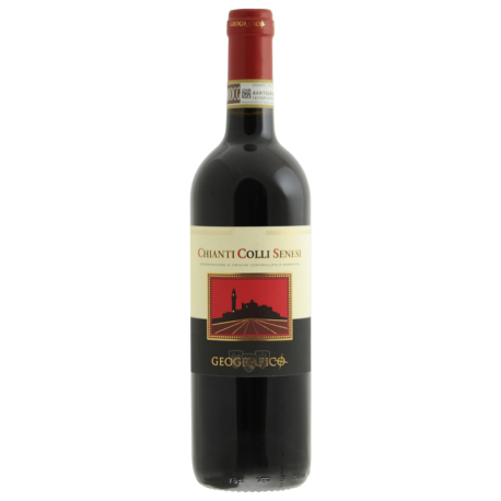 Geografico, Chianti "Colli Senesi" 2023.  Toscane, Italie.